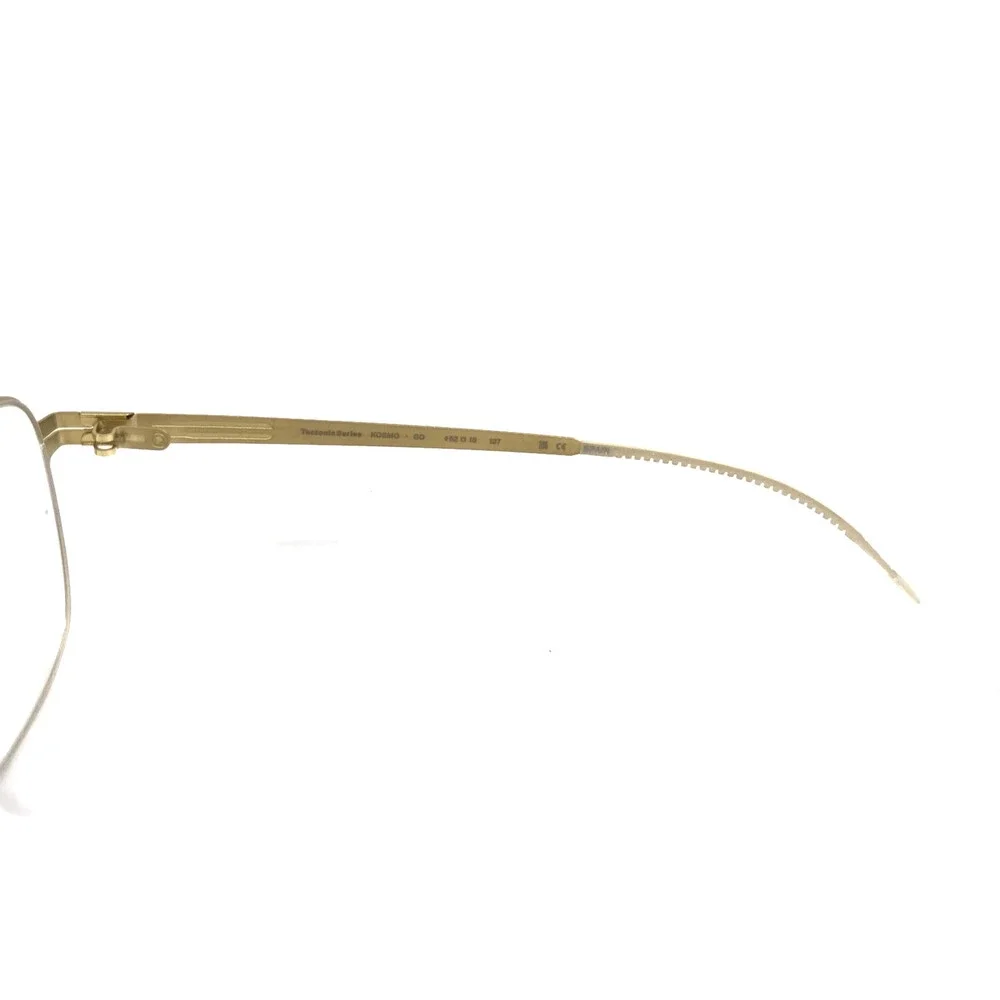 lool Eyewear Eyeglasses Frames KOSMO GD Matte Gold Square Full Rim 52-18-137